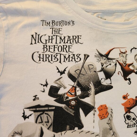 Tim Burtons The Nightmare Before Christmas Graphic T-Shirt - Picture 5 of 5